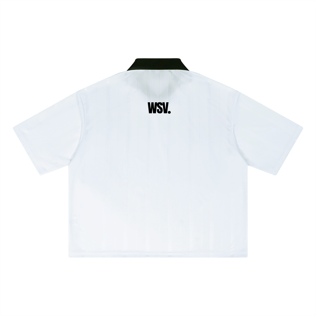 Unisex Striped Boxy Soccer Jersey