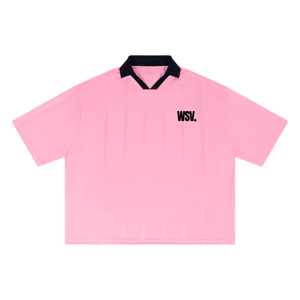 Unisex Striped Boxy Soccer Jersey